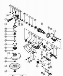 Hitachi G23U2 spare parts