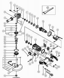Hitachi G23UAY spare parts