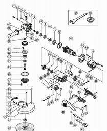 Hitachi G23UB2 spare parts