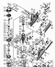 Hitachi GFN3490 spare parts