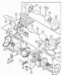 Hitachi GT21 spare parts