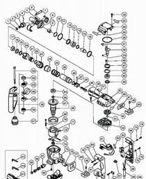 Hitachi H45FRV spare parts