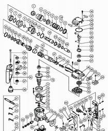 Hitachi H45MR spare parts