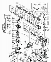 Hitachi H60MR spare parts