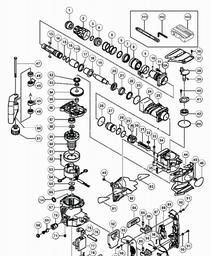Hitachi H60MRV spare parts