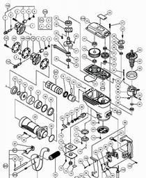 Hitachi H65SC spare parts