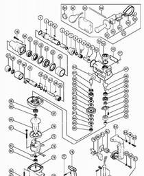 Hitachi JDH26 spare parts