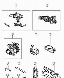 Hitachi KC18DBL spare parts