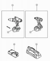 Hitachi KC18DCL spare parts