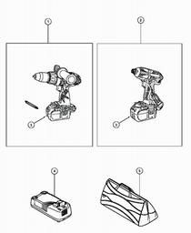 Hitachi KC18DDL spare parts