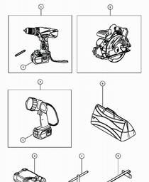 Hitachi KC18DEL spare parts