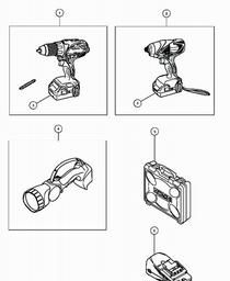 Hitachi KC18DHL spare parts