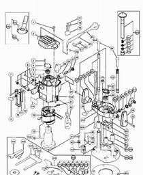 Hitachi M12SA spare parts