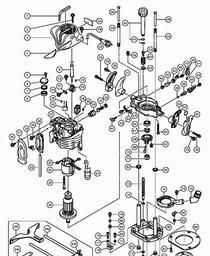 Hitachi M12SA2 spare parts
