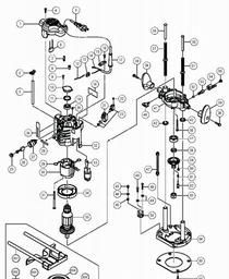 Hitachi M12SE spare parts