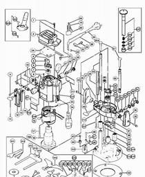 Hitachi M12V spare parts