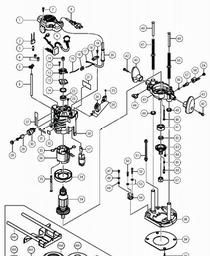 Hitachi M12VE spare parts