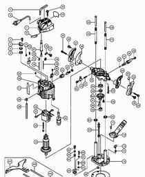 Hitachi M8SA2 spare parts