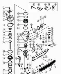 Hitachi N5008AC spare parts