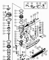 Hitachi N5008AC2 spare parts