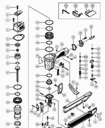 Hitachi N5010A spare parts