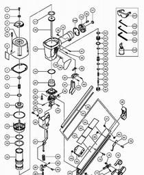 Hitachi NR50AK spare parts