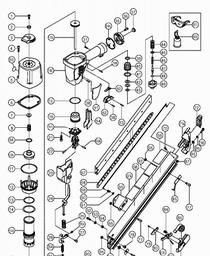 Hitachi NR65AK spare parts