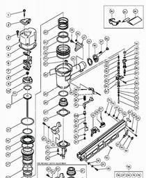 Hitachi NR83A2 spare parts