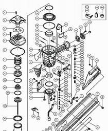 Hitachi NR90AD spare parts