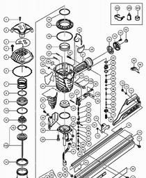 Hitachi NR90AE spare parts