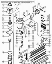 Hitachi NT50AE spare parts