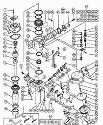 Hitachi NV45AB spare parts