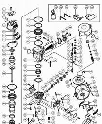 Hitachi NV45AE spare parts