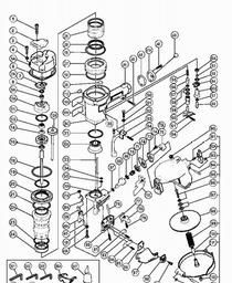 Hitachi NV65AC spare parts