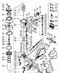 Hitachi NV65AJ spare parts