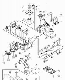Hitachi P20DA spare parts