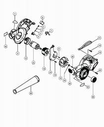 Hitachi RB14DL spare parts