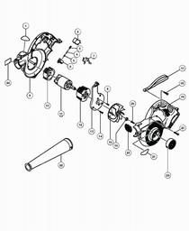 Hitachi RB18DL spare parts