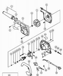 Hitachi RB40SA spare parts