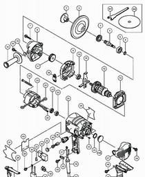 Hitachi S15SB spare parts