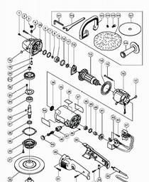 Hitachi SP18VA spare parts