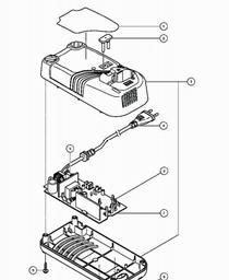 Hitachi UC18YGL spare parts