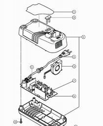 Hitachi UC18YRL spare parts