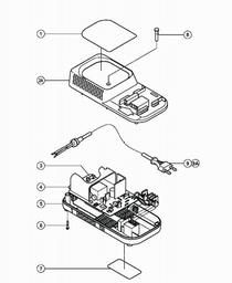 Hitachi UC24YFB spare parts