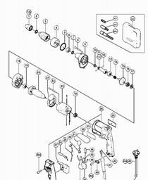 Hitachi W6VA3 spare parts