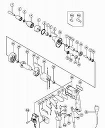 Hitachi W8VB spare parts