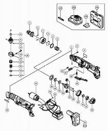 Hitachi WH10DCL spare parts