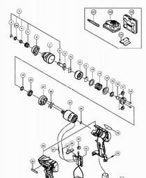 Hitachi WH10DFL spare parts