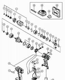 Hitachi WH10DL spare parts