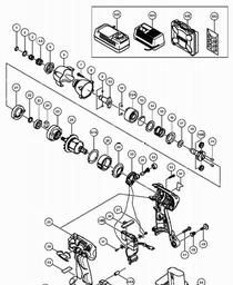 Hitachi WH12DM2 spare parts